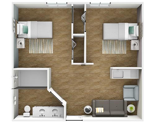 Evergreen floor plan
